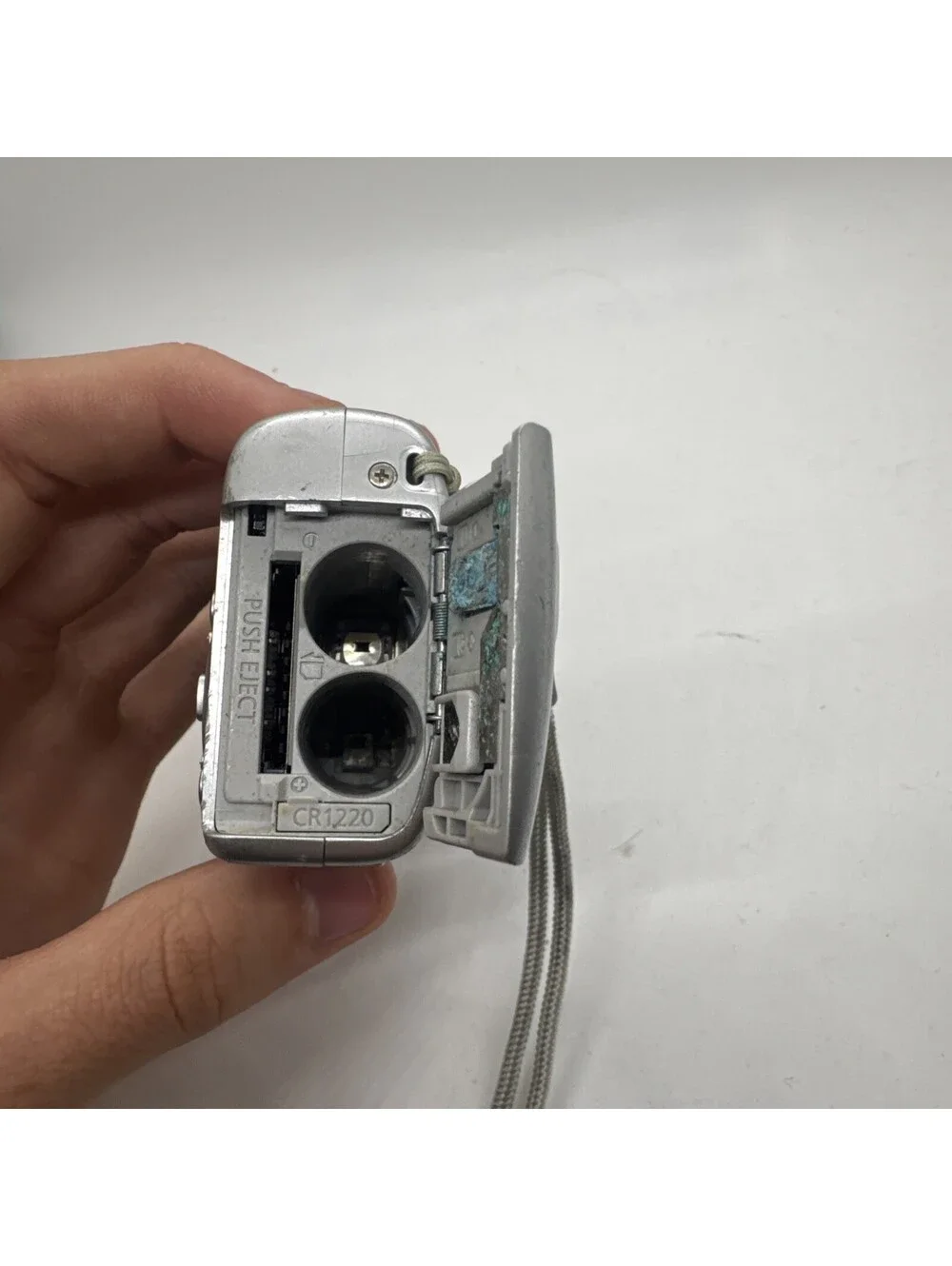 Canon PowerShot A470 7.1MP Compact Digital Camera Tested Working Blue